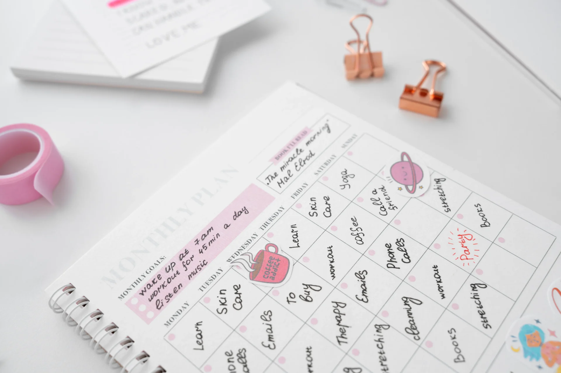Small consistent actions building long-term habits