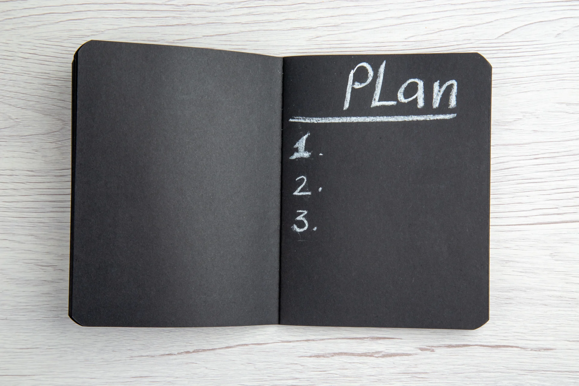 The 3-Task Rule productivity method shown through a simple focused workspace setup